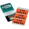 Panduit Voltage Marker Book, Vinyl, '480 VOLTS',  PCVB-480Y - alternate 2